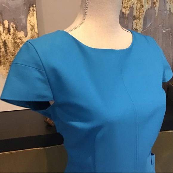 Royal Blue Open Back Dress - Picture 5 of 10